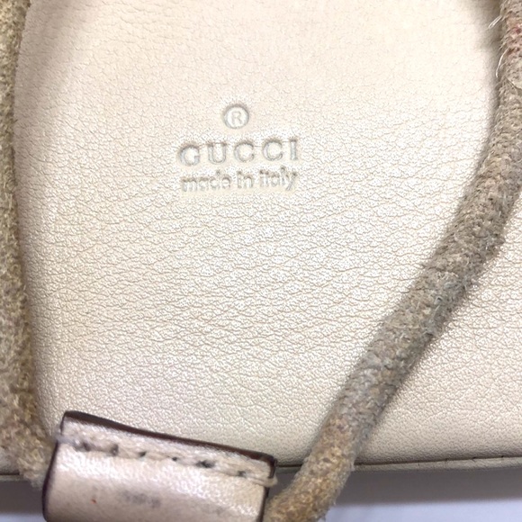 Vintage Gucci Leather Drawstring Hobo Bag - Picture 2 of 16